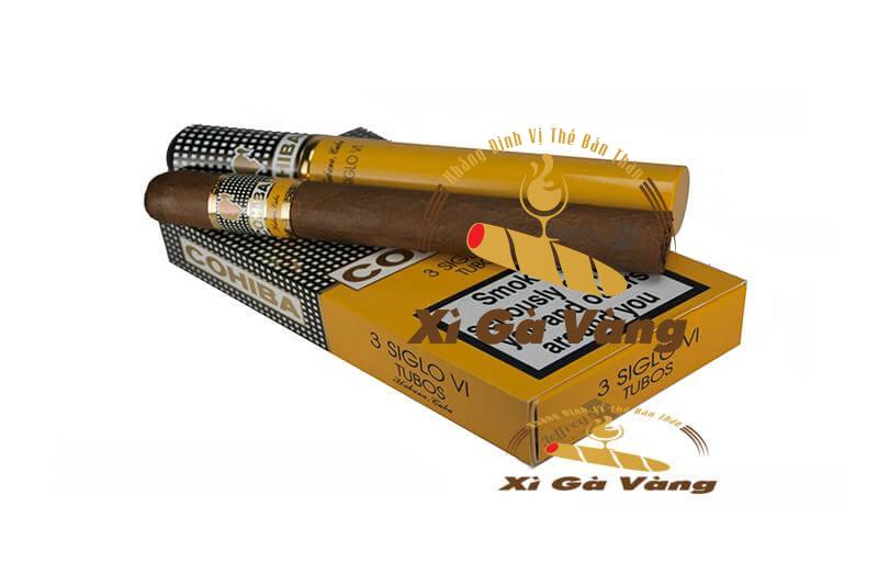 Hình thức sang trọng của Cohiba Siglo VI Tubos